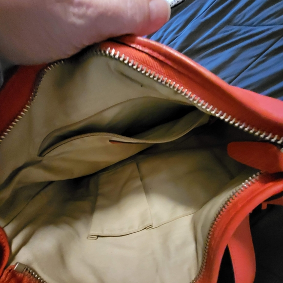 VINTAGE RED COACH PURSE. - Picture 6 of 7